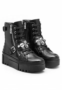 Kazar Damen KIJOW - Cowboy-/Bikerstiefelette - Black -Kazar Verkaufsgeschäft 00628f91ab2c46a49e3c7b9424fdd76e