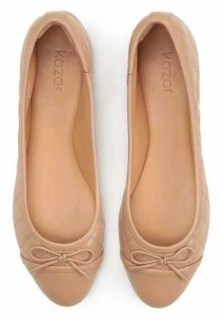 Kazar Damen ADIANA - Klassischer Ballerina - Light Brown -Kazar Verkaufsgeschäft 01eac8a63d6448f7bec6664a9003f61c