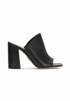Kazar IMANI STABLE WIDE - Pantolette Hoch - Black | Damen