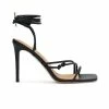 Kazar Damen ELICIA DECORATIVE KNOTS - High Heel Sandalette - Black -Kazar Verkaufsgeschäft 0c91b3428e564f0c917117f8b2c45884