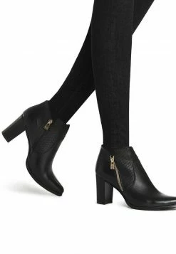 Kazar Damen GIANA - High Heel Stiefelette - Black