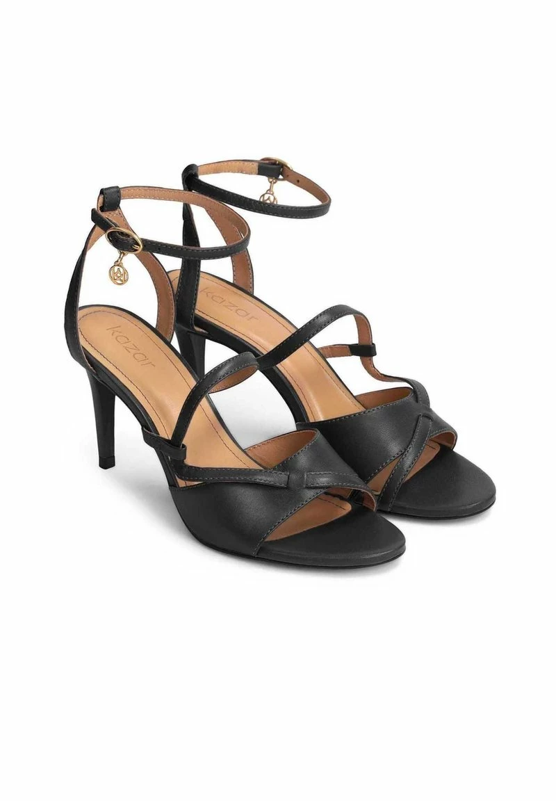 Kazar SANDY - BROWN WITH A STRAP WRAPPED AROUND THE FO - High Heel Sandalette - Black | Damen 4 Kazar SANDY - BROWN WITH A STRAP WRAPPED AROUND THE FO - High Heel Sandalette - Black | Damen – Bild 2