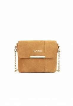 Kazar Damen GAYA - Umhängetasche - Light Brown