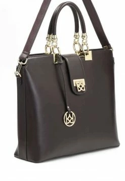 Kazar Damen MEGAN - Shopping Bag - Dark Brown -Kazar Verkaufsgeschäft 24b93fe65c6b437285df813e0650bd19