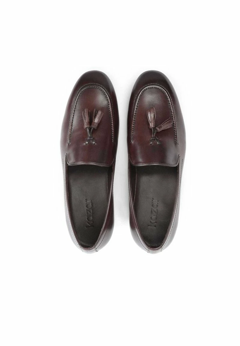 Kazar Herren ARCHON - DECORATED WITH TASSELS - Mokassin - Dark Brown 5 Kazar Herren ARCHON - DECORATED WITH TASSELS - Mokassin - Dark Brown – Bild 3