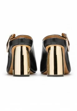 Kazar Damen VICKY - Pantolette Hoch - Black -Kazar Verkaufsgeschäft 3fdd45edb79842d289f3af19aedf28f2