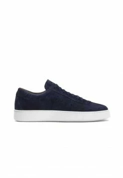 Kazar Herren GEERT - NAVY BLUE ON A SIMPLE WHITE UPPER - Sneaker Low - Dark Blue