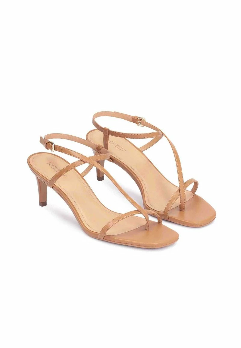 Kazar Damen FOTINI - Zehentrenner - Light Brown 4 Kazar Damen FOTINI - Zehentrenner - Light Brown – Bild 2