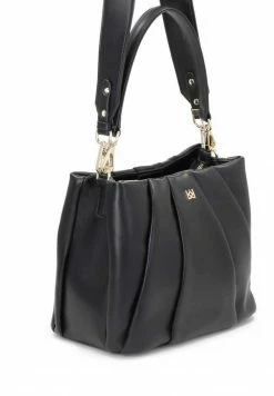 Kazar Damen RAB - Z EFEKTOWNYMI ZAKŁADKAMI ZE - Handtasche - Black -Kazar Verkaufsgeschäft 4bfa484251d444a7a8ce0c9f01c13fc7