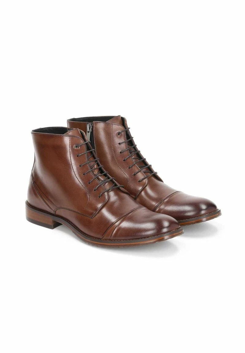Kazar Herren SEVERINO - Schnürstiefelette - Brown 4 Kazar Herren SEVERINO - Schnürstiefelette - Brown – Bild 2