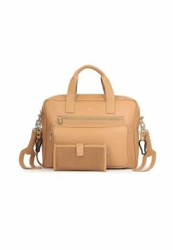 Kazar Damen JOVIAL - MULTIFUNCTIONAL LEATHER BAG - Handtasche - Light Brown