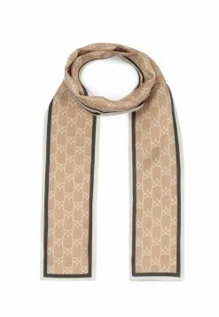 Kazar Damen OZDOBIONY MONOGRAMAMI - Schal - Beige