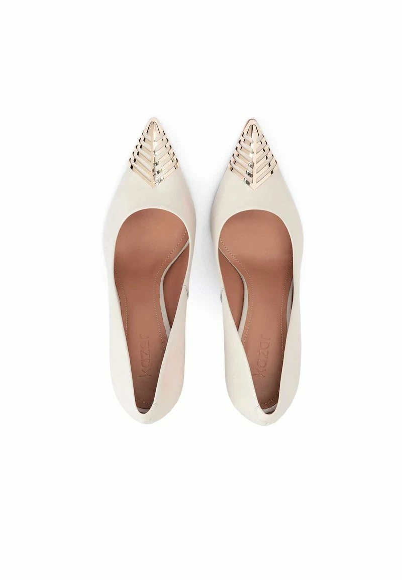 Kazar Damen RIVIA WITH A METAL TOE - High Heel Pumps - Beige 5 Kazar Damen RIVIA WITH A METAL TOE - High Heel Pumps - Beige – Bild 3