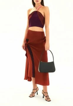 Kazar CIRI ELEGANT WITH EFFECTIVE STRAPS - High Heel Sandalette - Dark Brown | Damen -Kazar Verkaufsgeschäft 651c4c9c7e6840448428dd9bb2089533