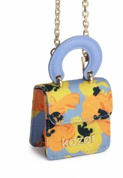Kazar Damen LOLI - PATTERNED COLOURFUL MINI WITH A HANDLE AND A CHAIN - Schlüsseletui - Multi-coloured -Kazar Verkaufsgeschäft 6ec856128e964dcf952648c9beeb8269
