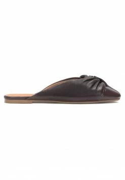Kazar Damen SOHO - Pantolette Flach - Dark Brown