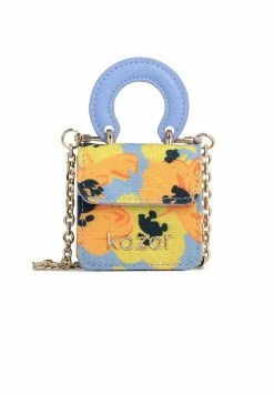 Kazar Damen LOLI - PATTERNED COLOURFUL MINI WITH A HANDLE AND A CHAIN - Schlüsseletui - Multi-coloured