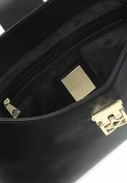 Kazar FUNDY MINIMALISTIC WITH A DECORATIVE FASTENING - Handtasche - Black | Damen -Kazar Verkaufsgeschäft 7a93185c574f4c62aac05e54319229d3