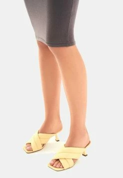 Kazar Damen ELVIRE - Pantolette Hoch - Yellow