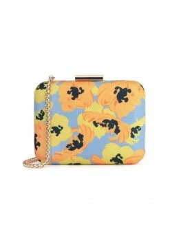 Kazar Damen LUCERNA - FORMAL WITH GOLD CHAIN - Clutch - Yellow , Blue , Orange , Black
