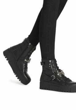 Kazar Verkaufsgeschäft 6 Kazar Damen KIJOW - Cowboy-/Bikerstiefelette - Black