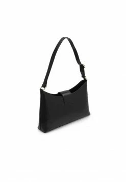 Kazar FUNDY MINIMALISTIC WITH A DECORATIVE FASTENING - Handtasche - Black | Damen -Kazar Verkaufsgeschäft 960a0faceb064d0f9b795ce211b08779