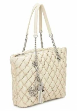 Kazar Damen JASMINE - Shopping Bag - Off-white -Kazar Verkaufsgeschäft a26ee21250e54b5797d69e133ff60da0