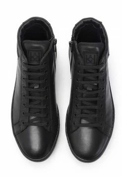 Kazar Herren LEONID - Sneaker High - Mottled Black -Kazar Verkaufsgeschäft aea1b543d4864e5aaeddece475e92891