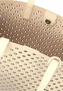 Kazar Damen STROOMI NA RAMIĘ Z METALOWYMI OCZKAMI - Kosmetiktasche - Beige -Kazar Verkaufsgeschäft b2bf4c64e4964e82ba6ebbc848c74ef8