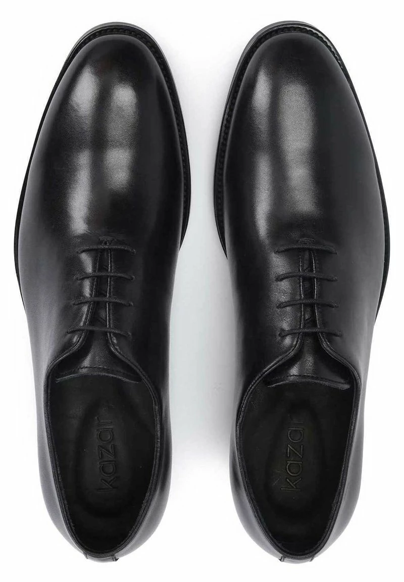 Kazar Herren NIKET MINIMALIST - Sportlicher Schnürer - Black 4 Kazar Herren NIKET MINIMALIST - Sportlicher Schnürer - Black – Bild 2