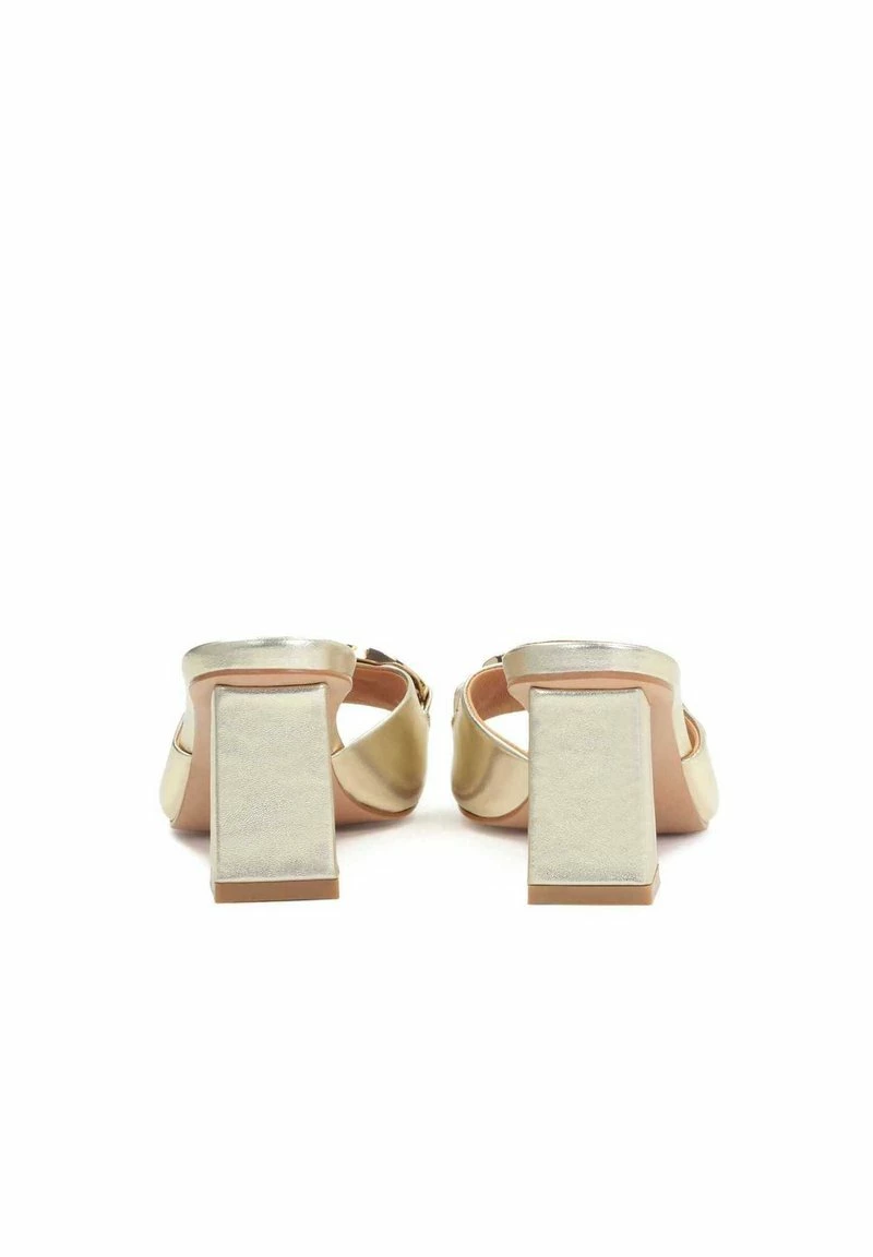 Kazar Damen HERBY - Pantolette Hoch - Gold 6 Kazar Damen HERBY - Pantolette Hoch - Gold – Bild 4