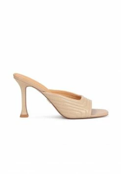 Kazar Damen MAUD - Pantolette Hoch - Beige