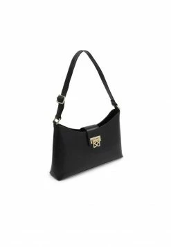 Kazar FUNDY MINIMALISTIC WITH A DECORATIVE FASTENING - Handtasche - Black | Damen -Kazar Verkaufsgeschäft c690821ee4b74066991fc95b17f8126f