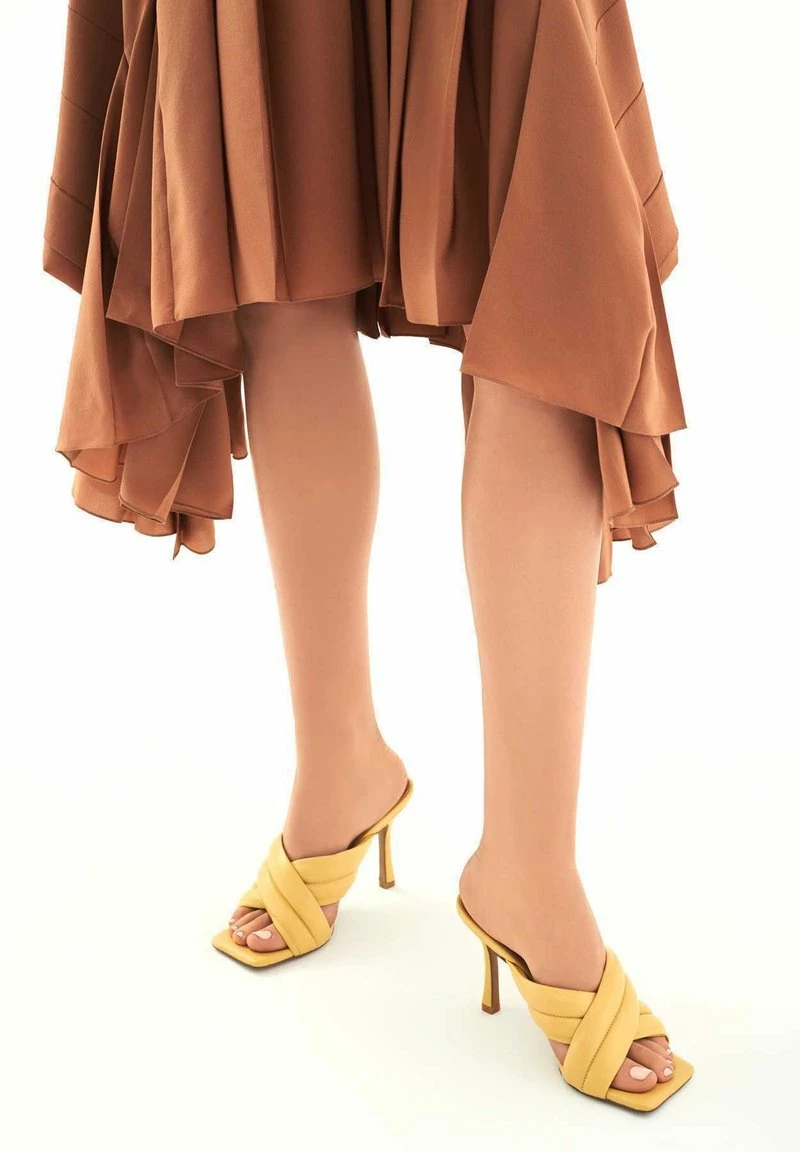 Kazar Damen ELFI - Pantolette Hoch - Yellow 4 Kazar Damen ELFI - Pantolette Hoch - Yellow – Bild 2