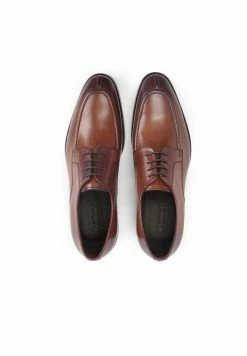 Kazar Herren KEPLER - MEN’S LEATHER DERBY SHOES WITH A THREAD ON THE TOE - Business-Schnürer - Brown -Kazar Verkaufsgeschäft d0d24d5896c84c77b578ec8bd478bc36