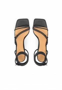 Kazar Damen ELICIA DECORATIVE KNOTS - High Heel Sandalette - Black -Kazar Verkaufsgeschäft dd10102ecbe047f594df80b9f582f64c