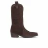 Kazar Damen ALFA - Cowboy-/Bikerboot - Dark Brown -Kazar Verkaufsgeschäft e48386e87caa4f2fa8307afaa8b73202