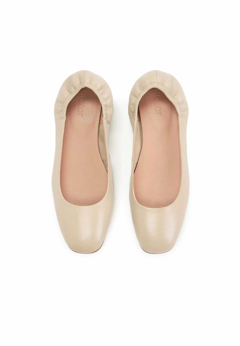 Kazar Damen SUSIE - Klassischer Ballerina - Beige 6 Kazar Damen SUSIE - Klassischer Ballerina - Beige – Bild 4
