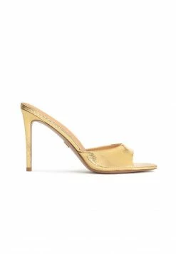 Kazar Damen AUDE - Pantolette Hoch - Gold