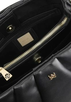 Kazar Damen RAB - Z EFEKTOWNYMI ZAKŁADKAMI ZE - Handtasche - Black -Kazar Verkaufsgeschäft ef7d186fa2814a31b8ffb2aab5f7e36a