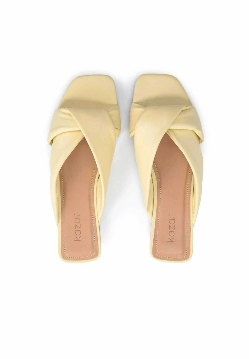Kazar Damen ASTRA LUXURIOUS ON A FLAT SOLE - Pantolette Flach - Yellow 5 Kazar Damen ASTRA LUXURIOUS ON A FLAT SOLE - Pantolette Flach - Yellow – Bild 3